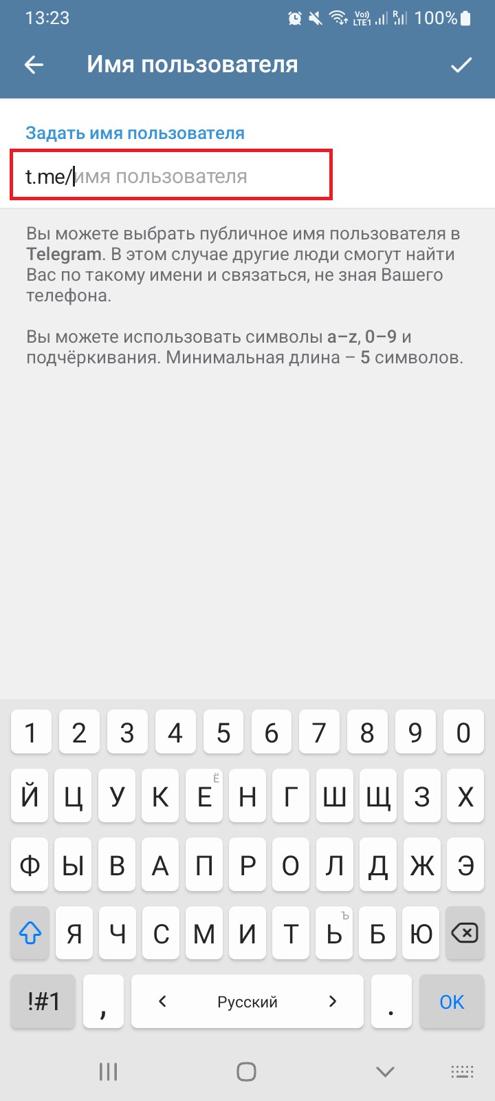 Шаг 5. Ввести имя пользователя