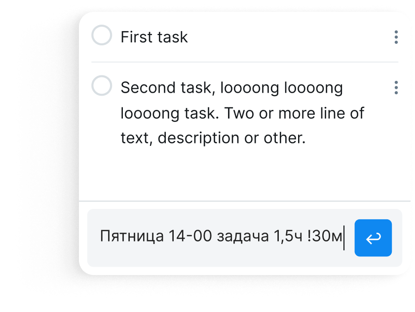 screenshot web application add task